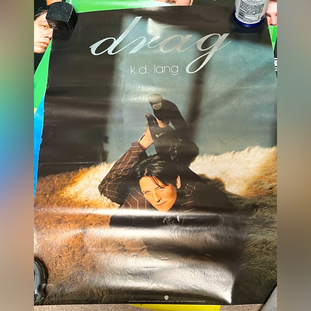 K.d. Lang Vintage Poster